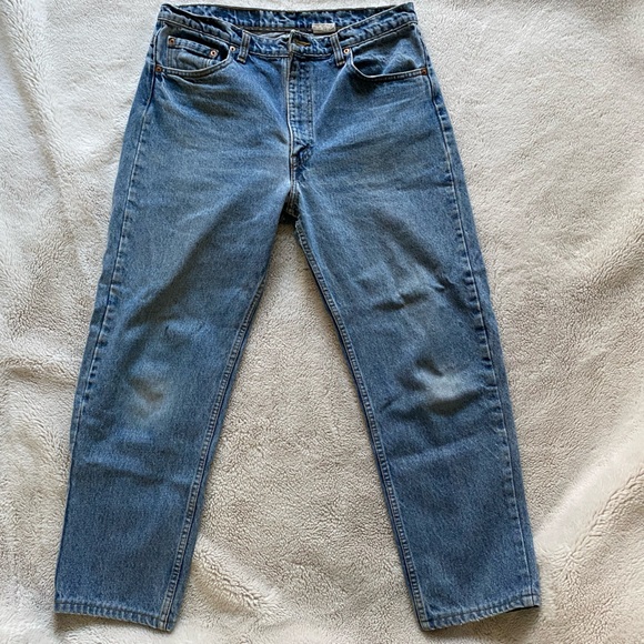 Levi's Vintage Straight Leg Blue Jeans 505 - Picture 1 of 8
